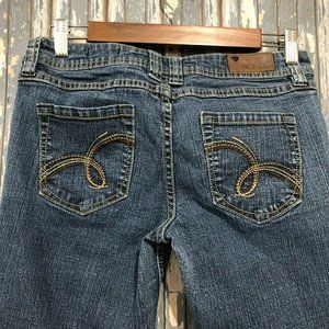 Bongo Jeans Flirty Bootcut Size 9 Blue 